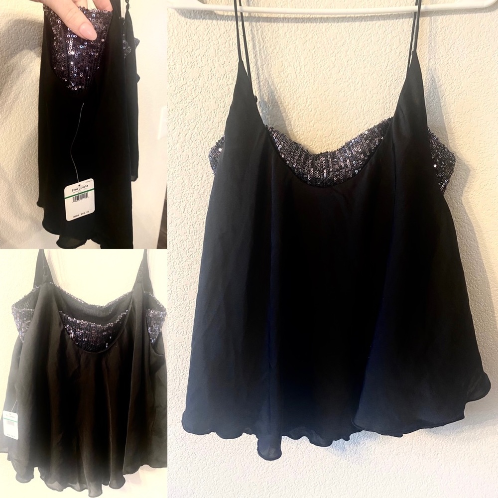 Free People Sequin top